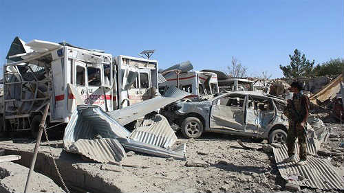 Car bomb in Zabul province of Afghanistan killed atleast 20 people