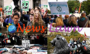 Climate Protestors launched civil disobedience around the World