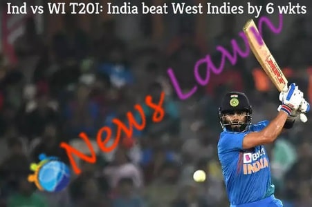 Ind vs WI T20I: India beat West Indies by 6 wkts