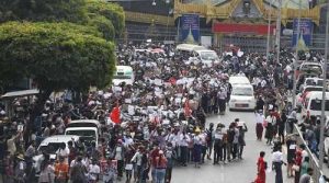 Myanmar Anti-Coup Protests Rise High