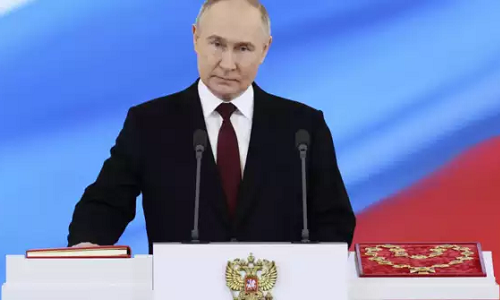 Putin Sworn In As Russia's President For Fifth Term