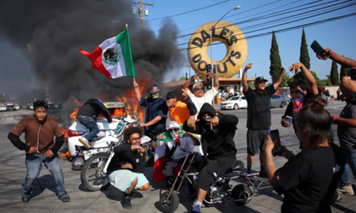 US Immigration Crackdown Triggers Protests And Clashes